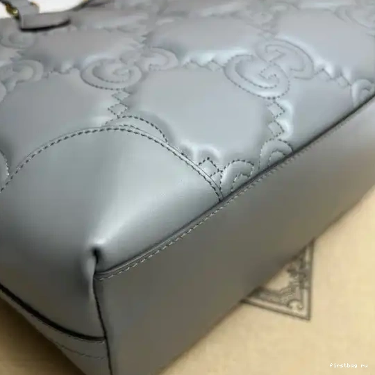 First bag ru matelassé medium tote GG GUCCI leather 0629